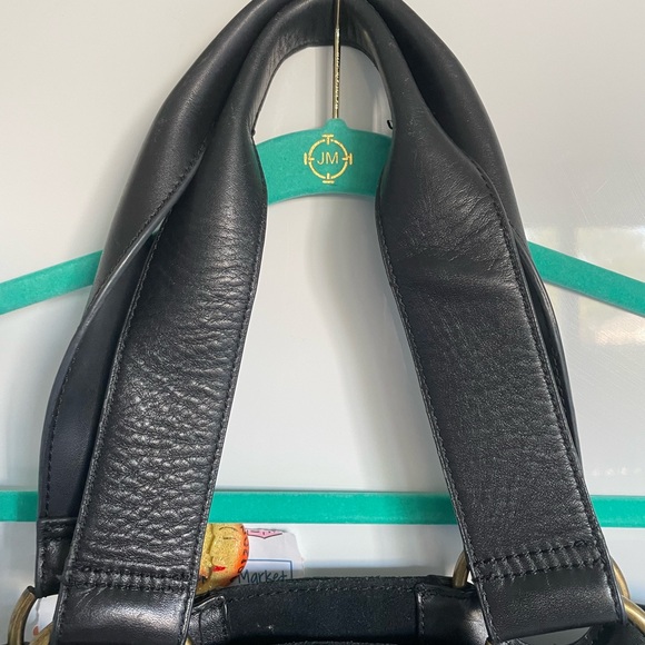 Moda International Black Suede Large Bag - Picture 8 of 11